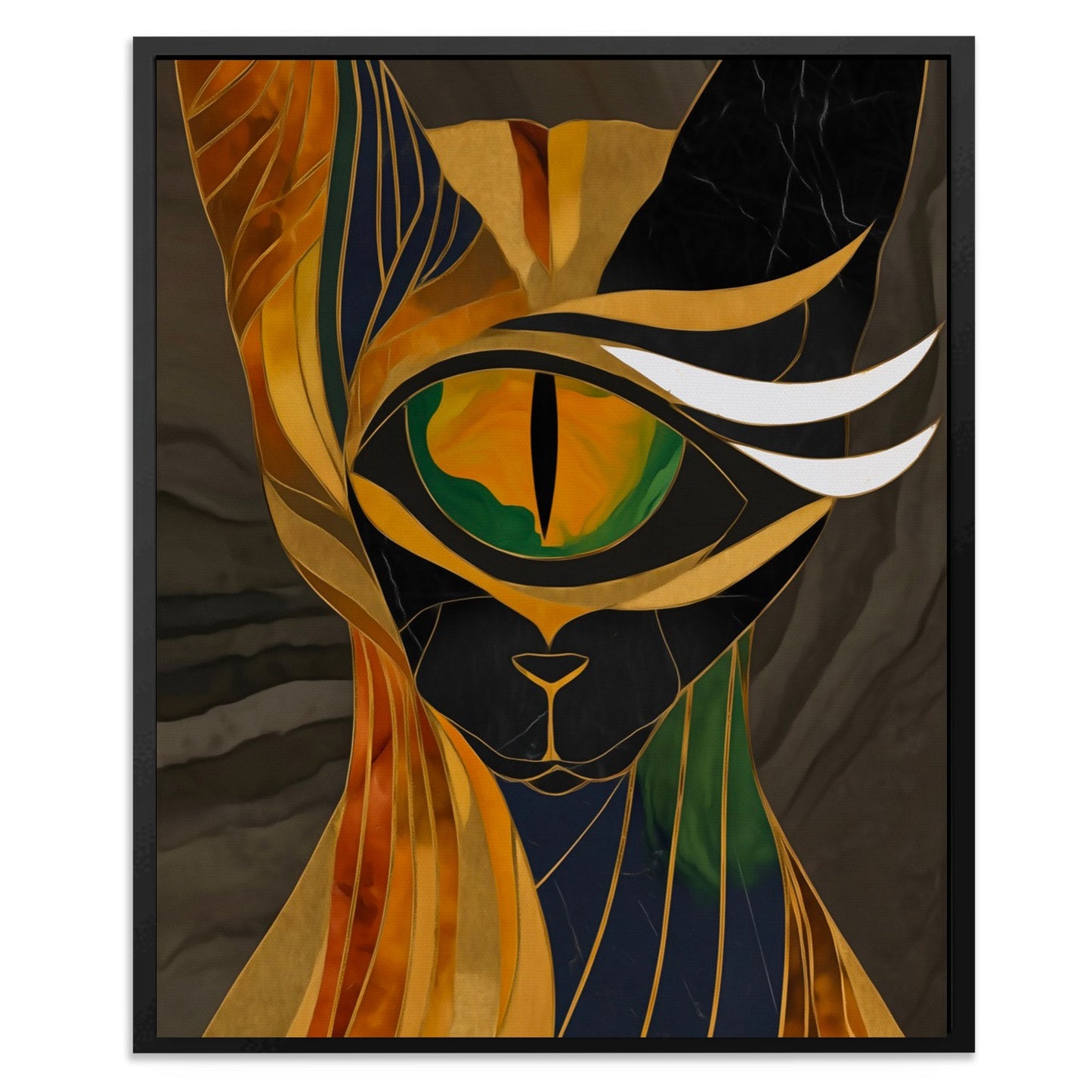 Feline Golden Hour - Luxury Wall Art