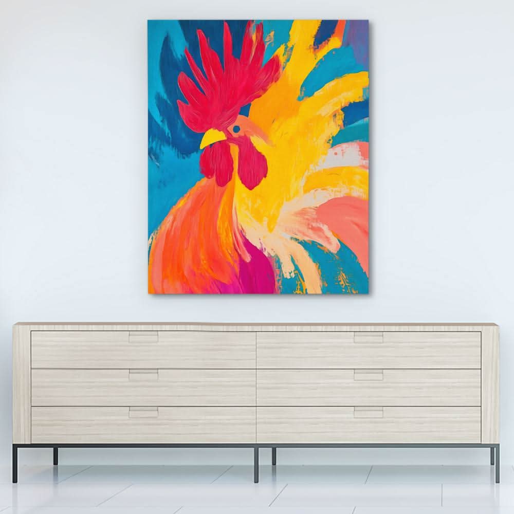 Fiery Dawn - Large Canvas Print