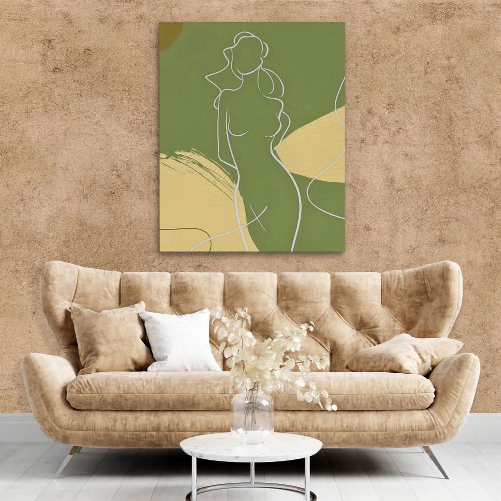 Figure of a Goddess - Female Art for Bedroom