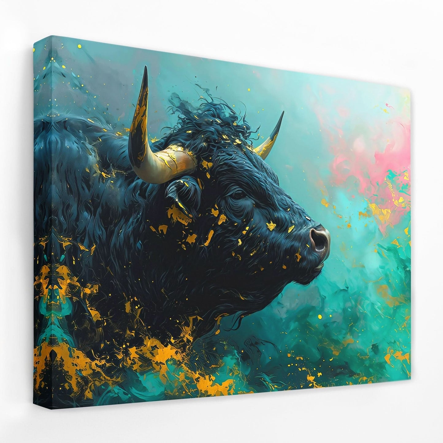 Financially Recharged - Animals Canvas Wall Art