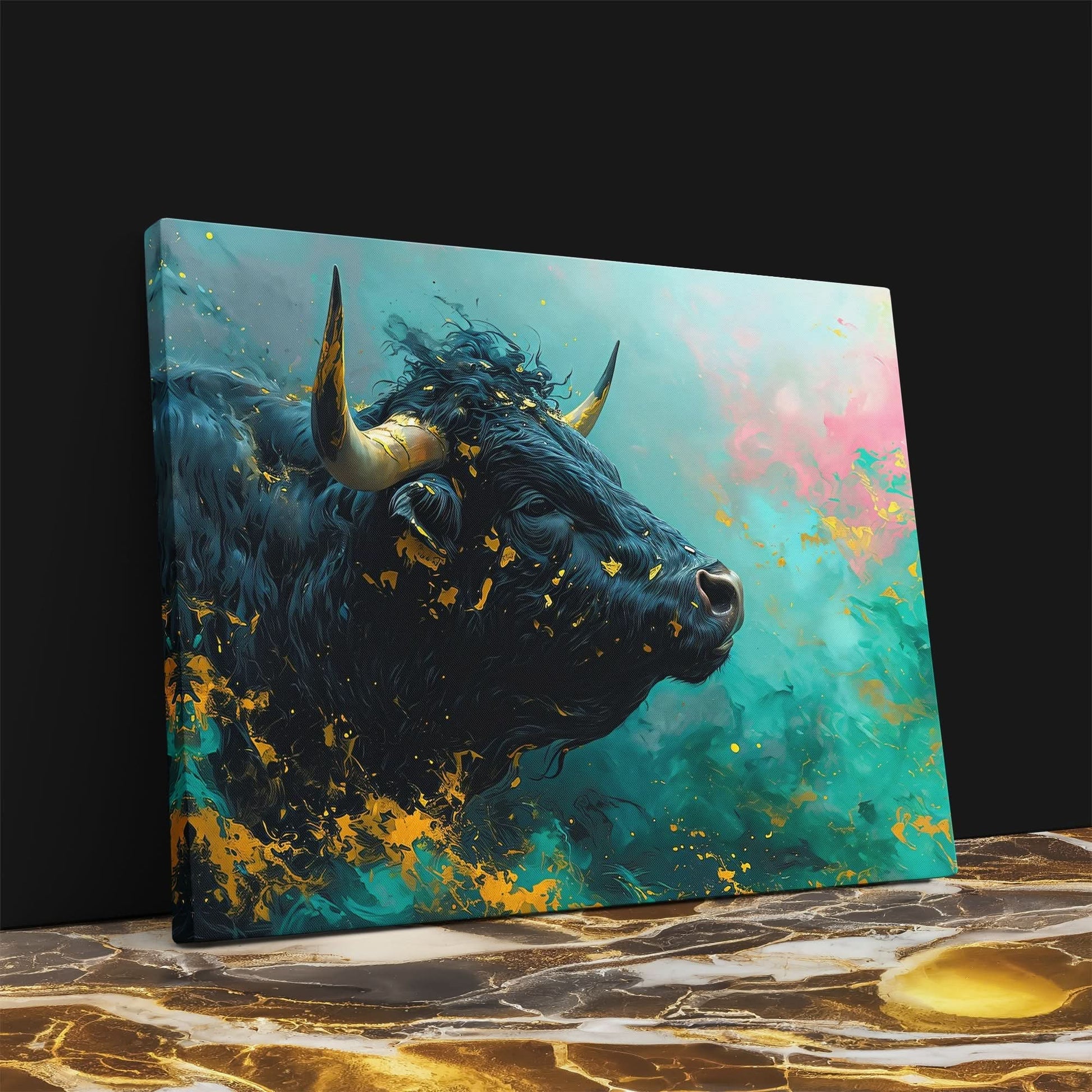Financially Recharged - Wall Art in Black Frame