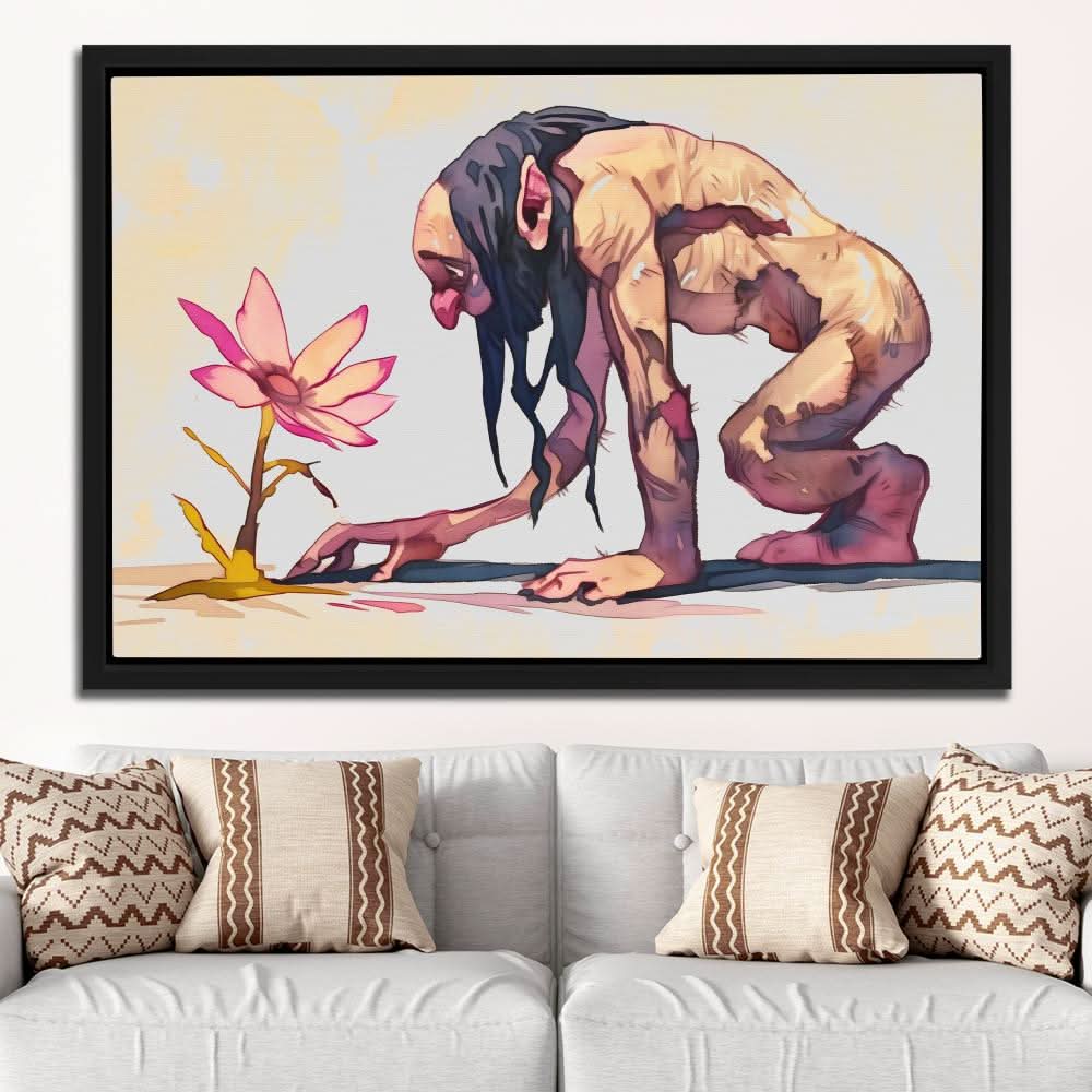 Finding Beauty - Dark Academia Art for Lounge
