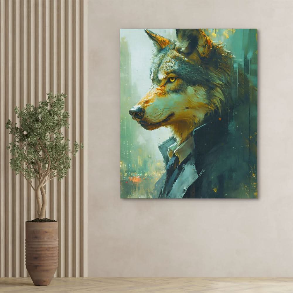 Fiscal Wolf - Animals Art