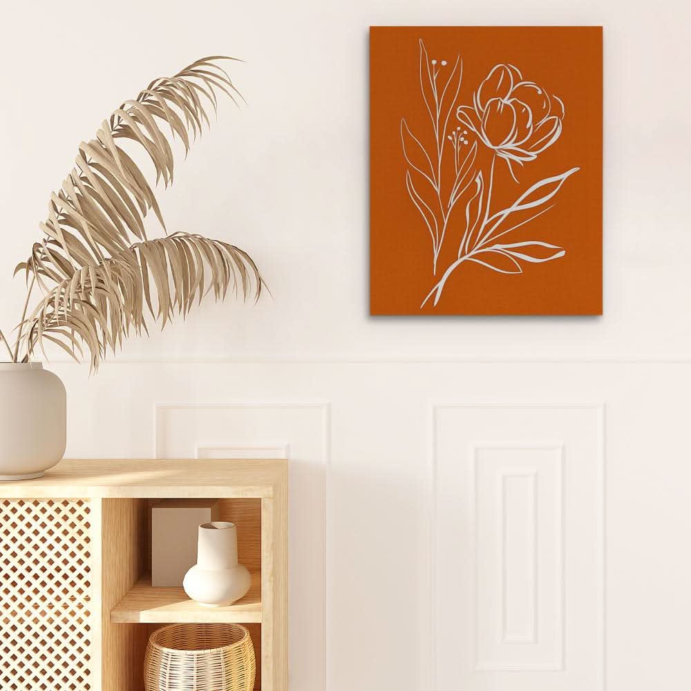 Floral Dance - Floral Art for Bathroom