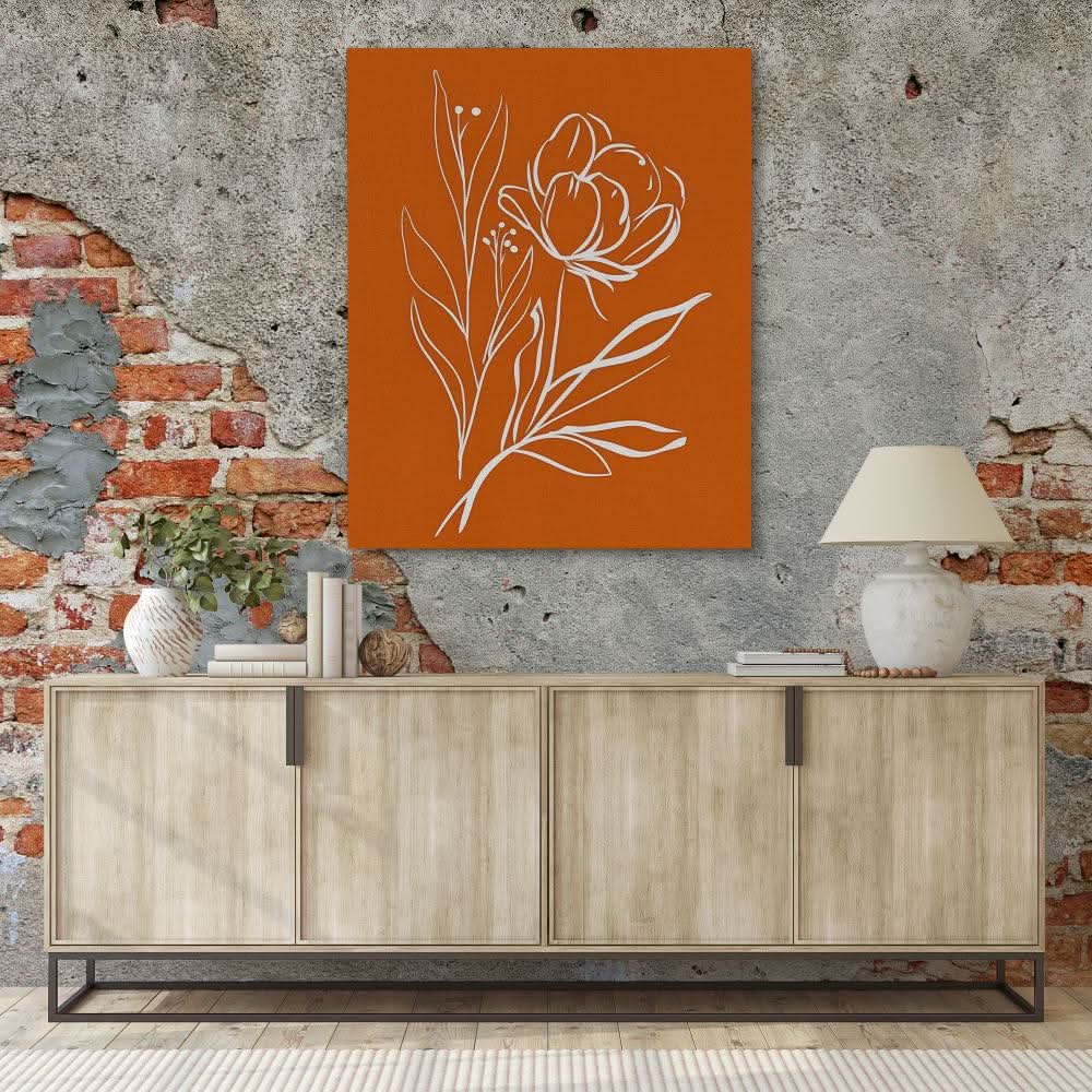 Floral Dance - Large Canvas Print
