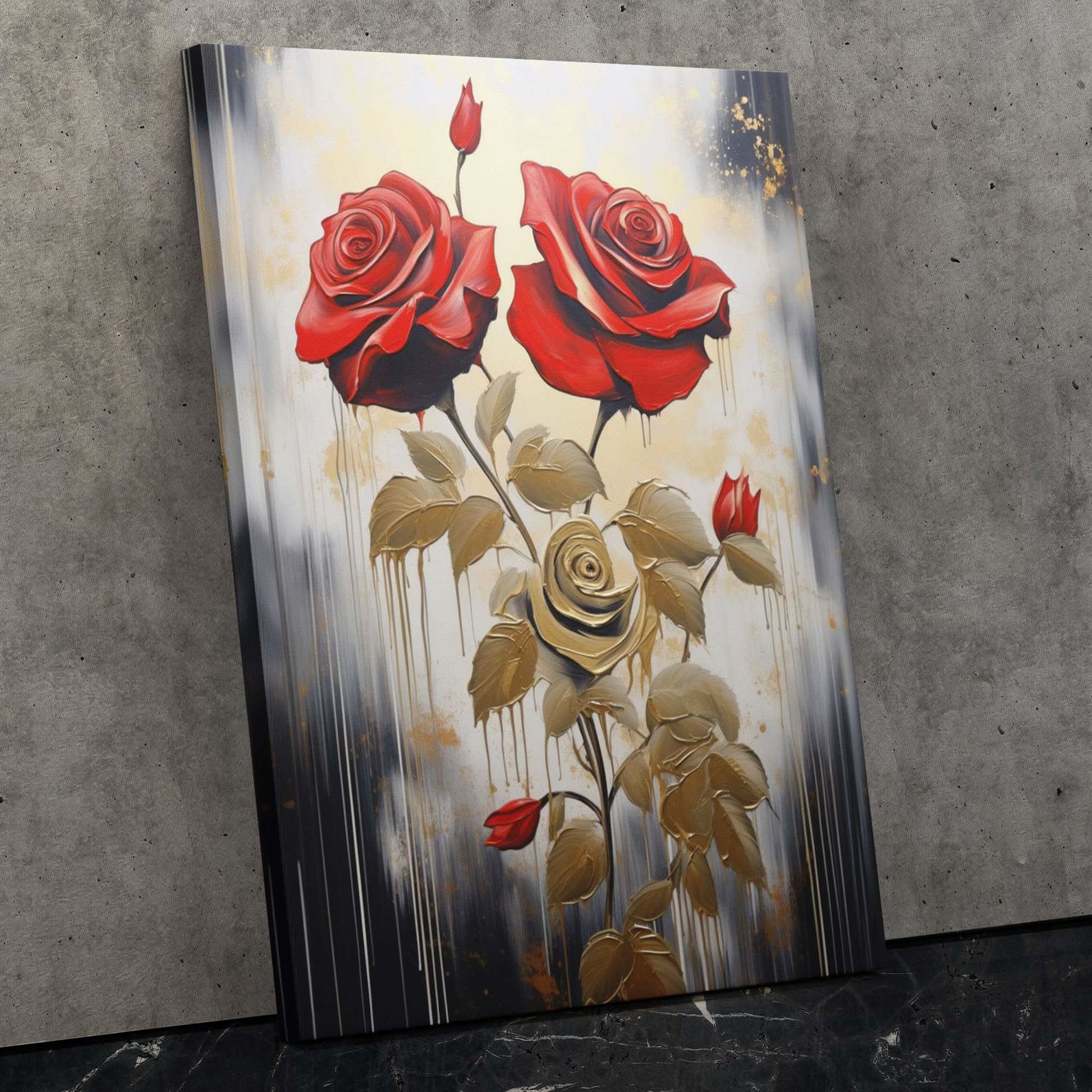 Floral Elegance - Floral Art for Bathroom