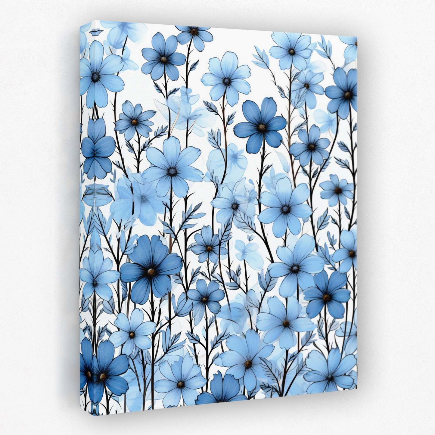 Floral Fantasy - Floral Canvas Wall Art