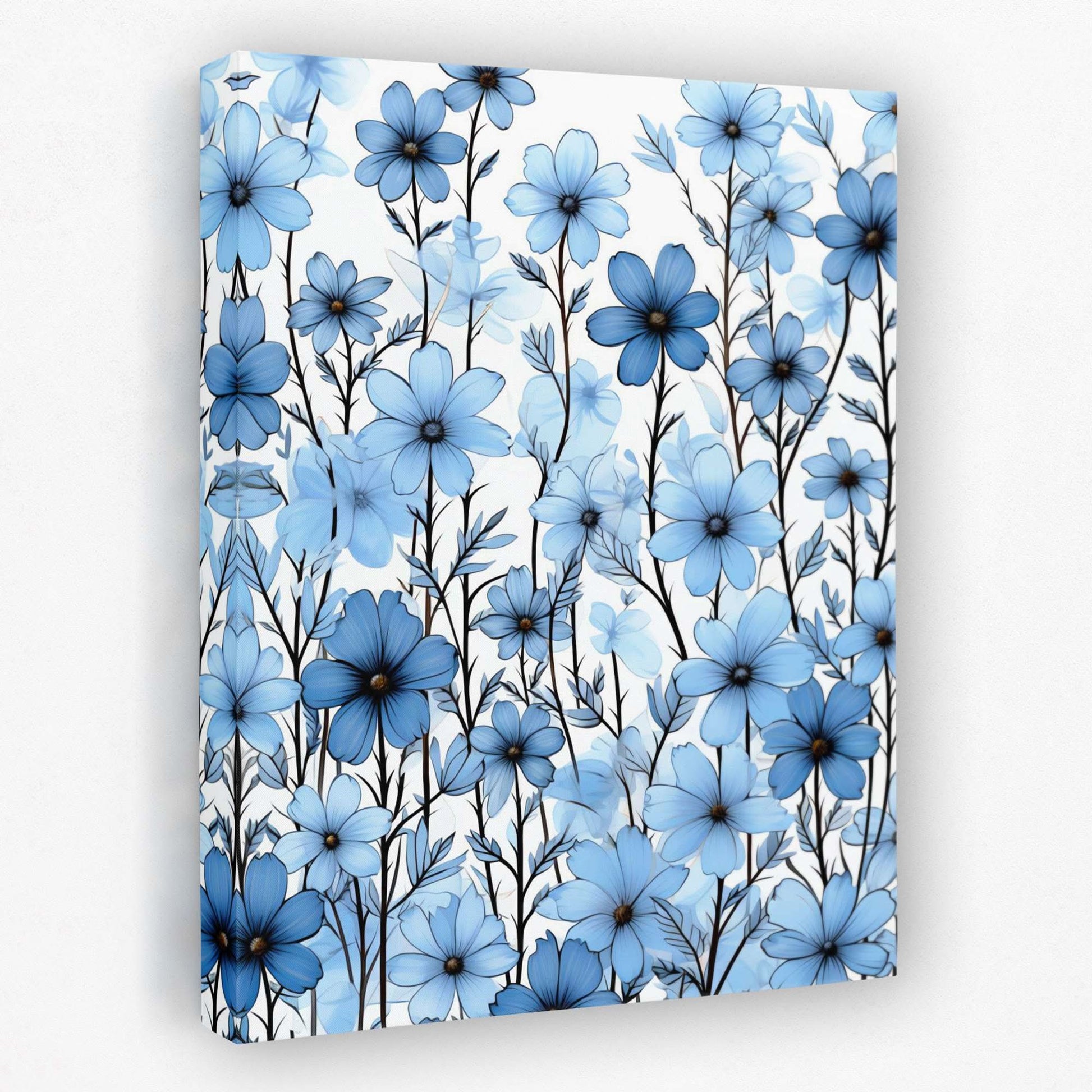 Floral Fantasy - Floral Canvas Wall Art