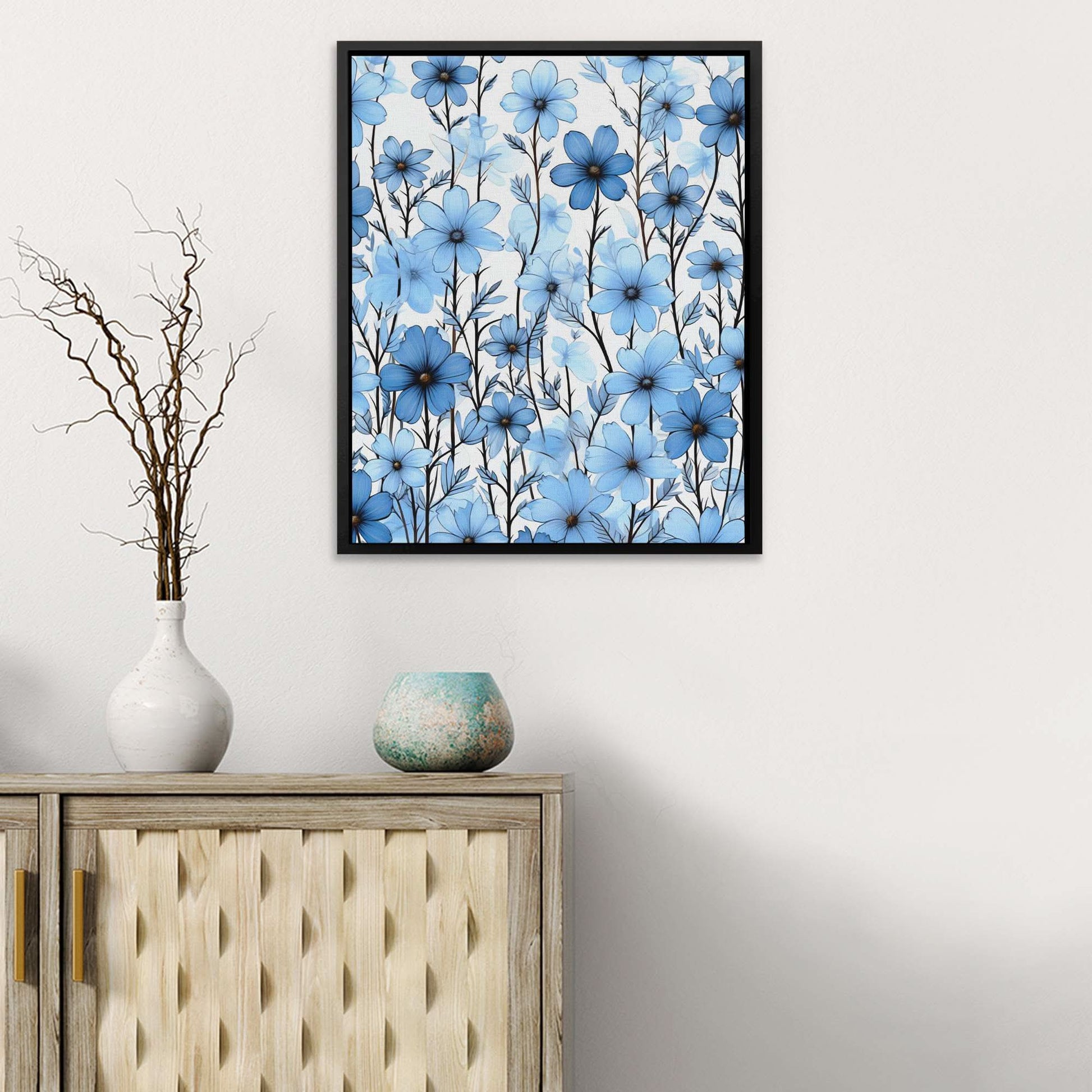 Floral Fantasy - Floral Art for Bathroom
