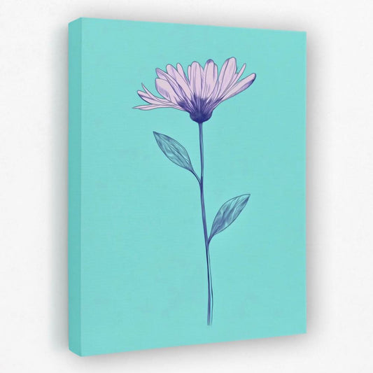 Floral Statement - Floral Canvas Wall Art