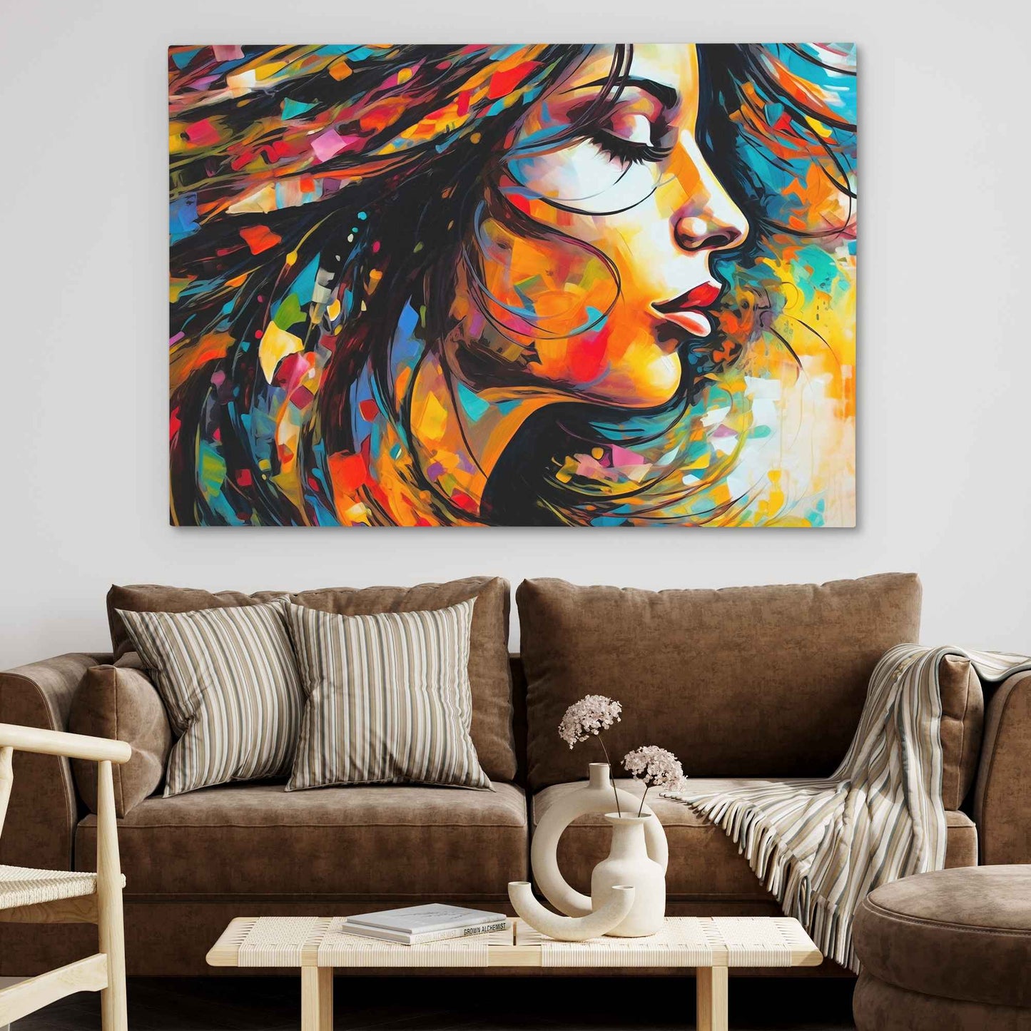 Flowing Thoughts - Female Art