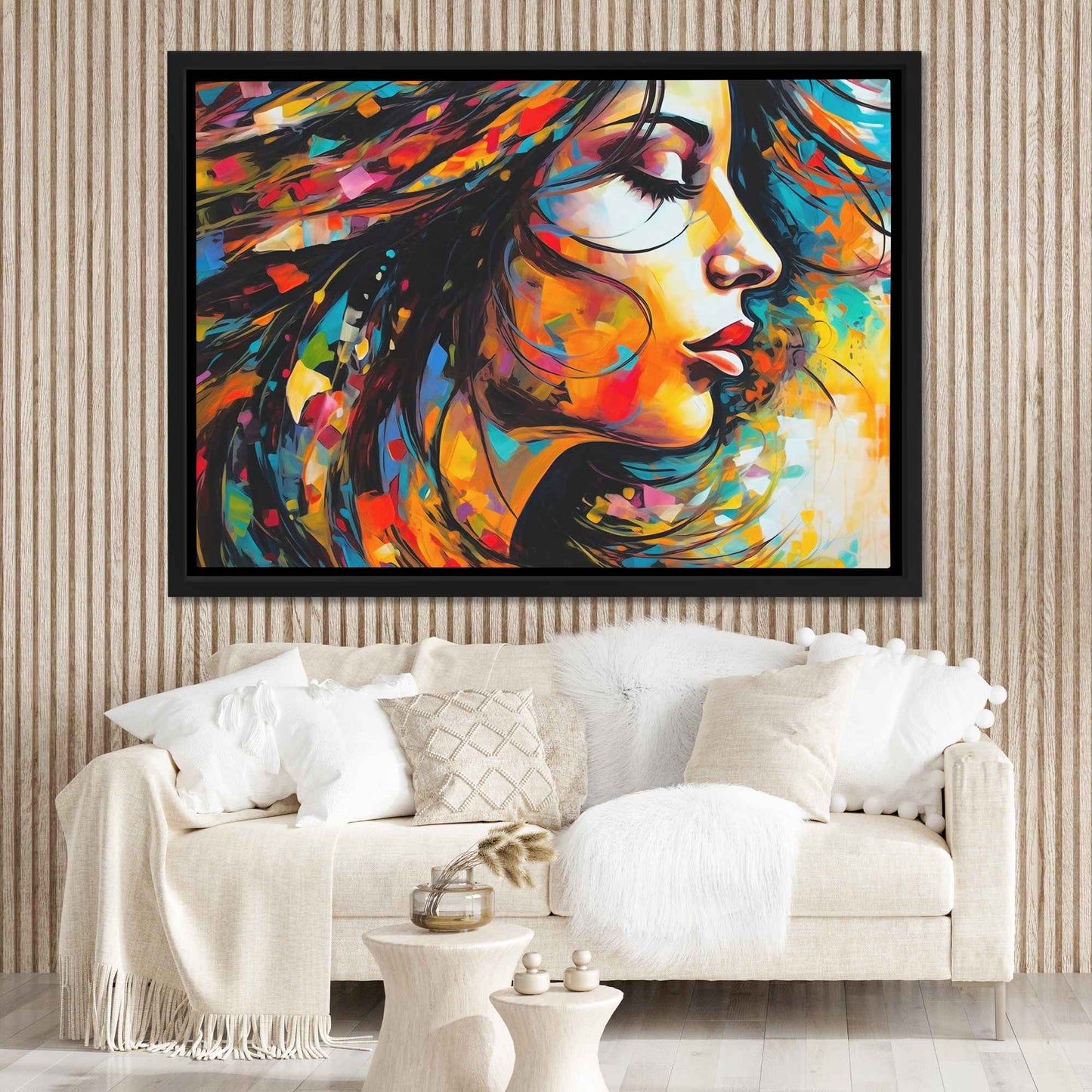 Flowing Thoughts - Abstract Wall Art Print