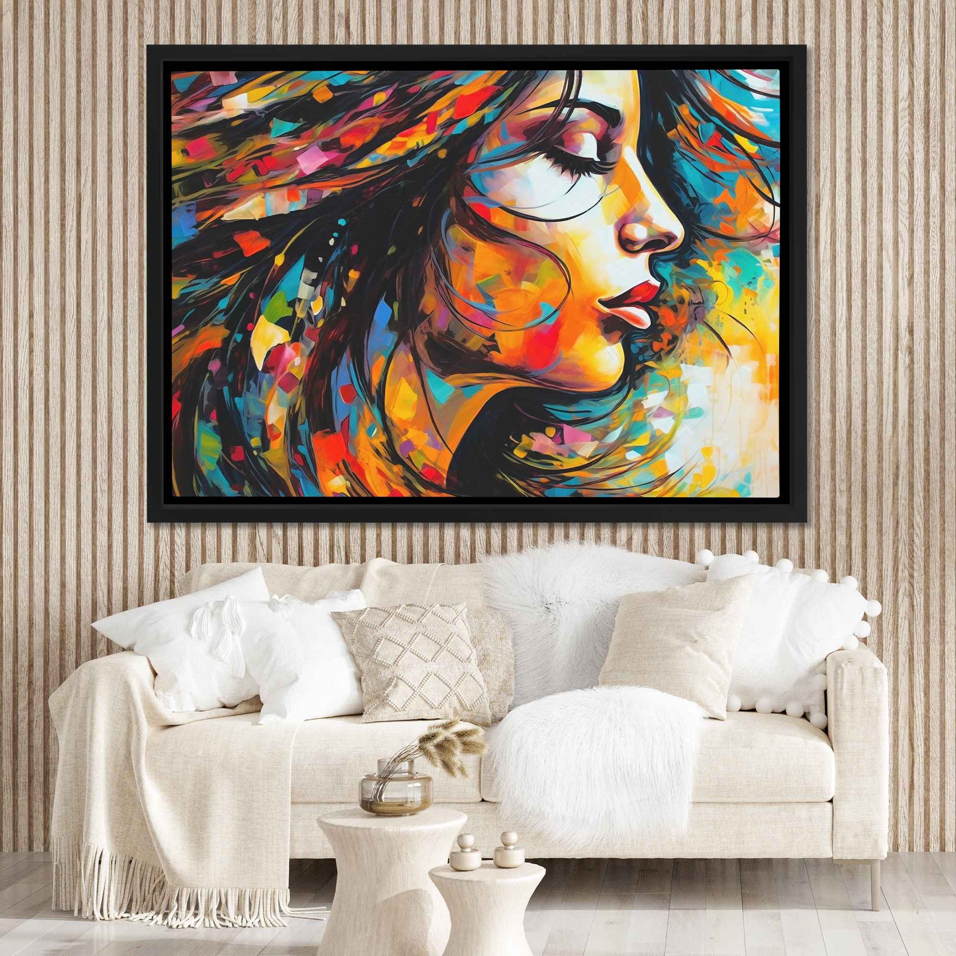 Flowing Thoughts - Abstract Wall Art Print