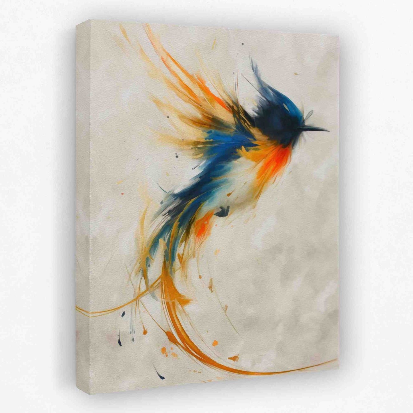 Flowing Wings - Animals Canvas Wall Art