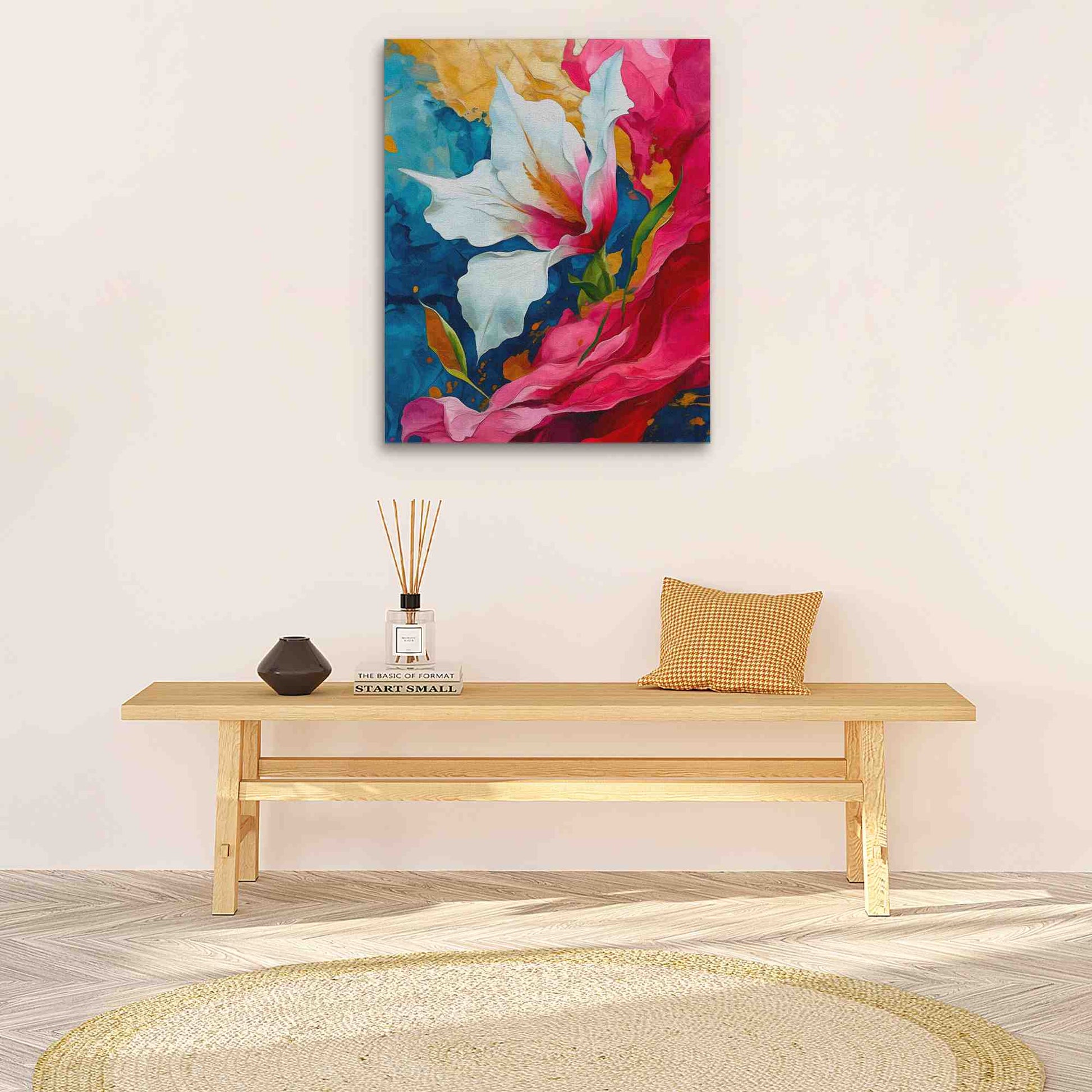 Fluid Lily - Floral Art