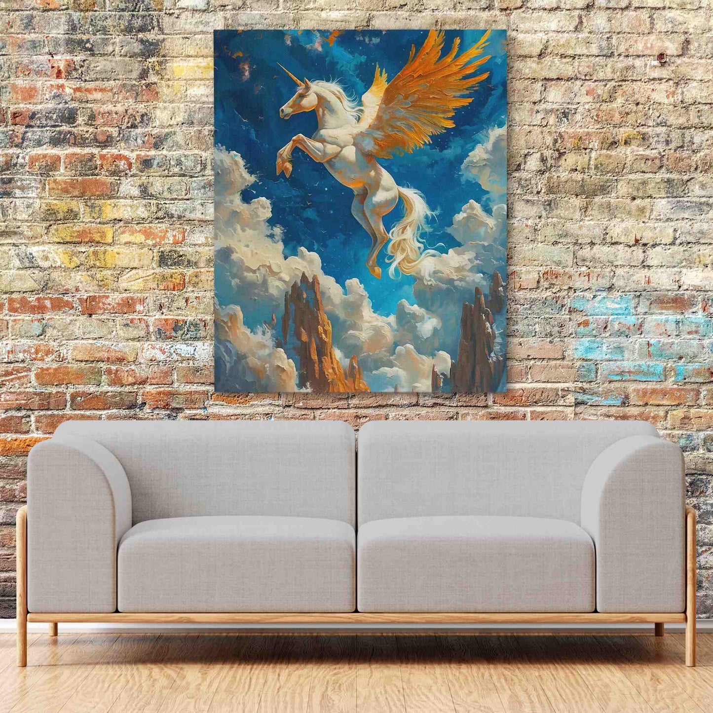 Flying Unicorn - Acrylic Art