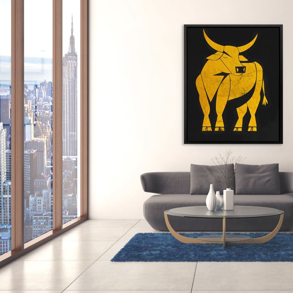 Force in Form - Large Abstract Canvas Print