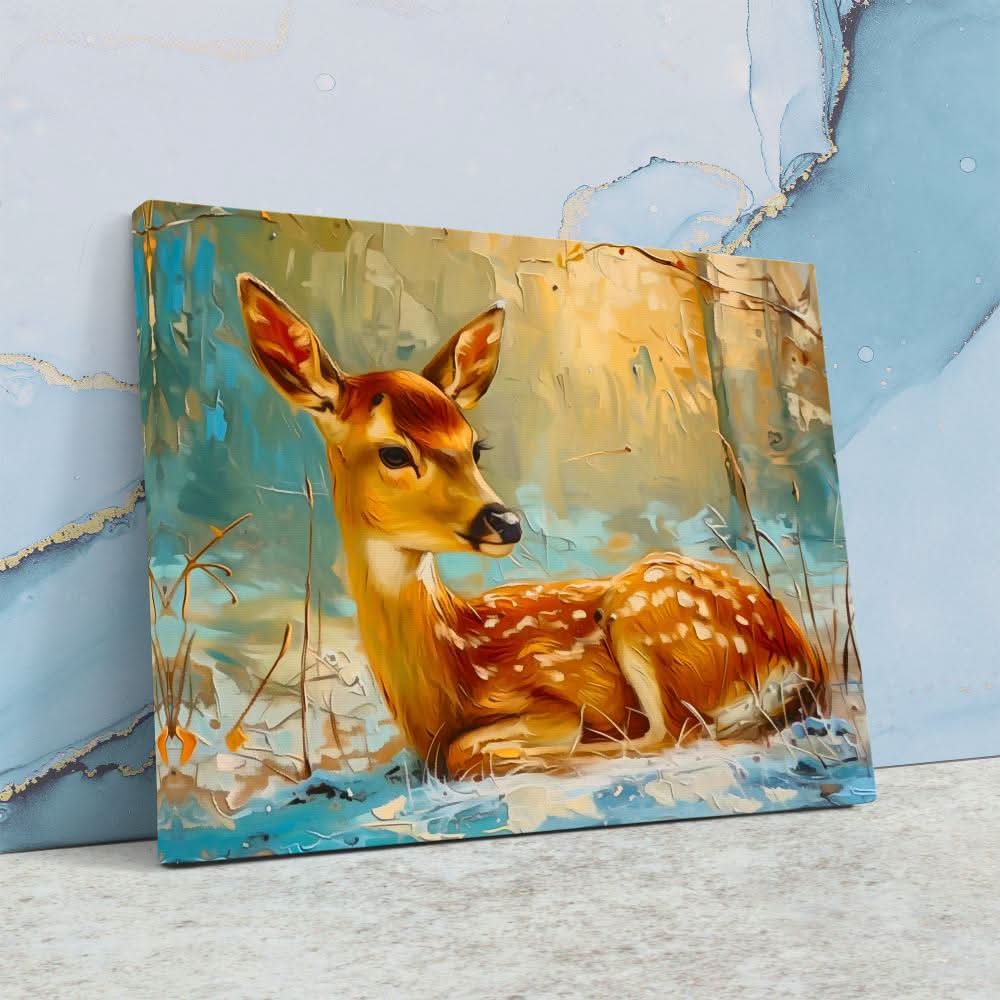 Forest Fawn - Animals Art
