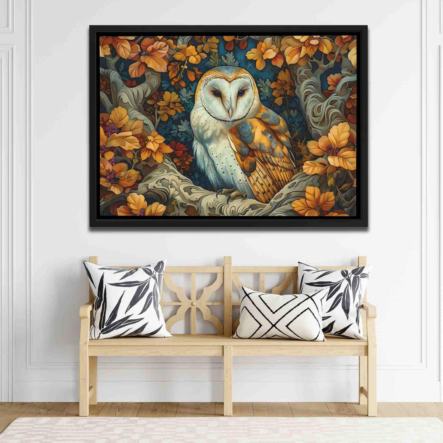 Forest Owl - Large Canvas Print