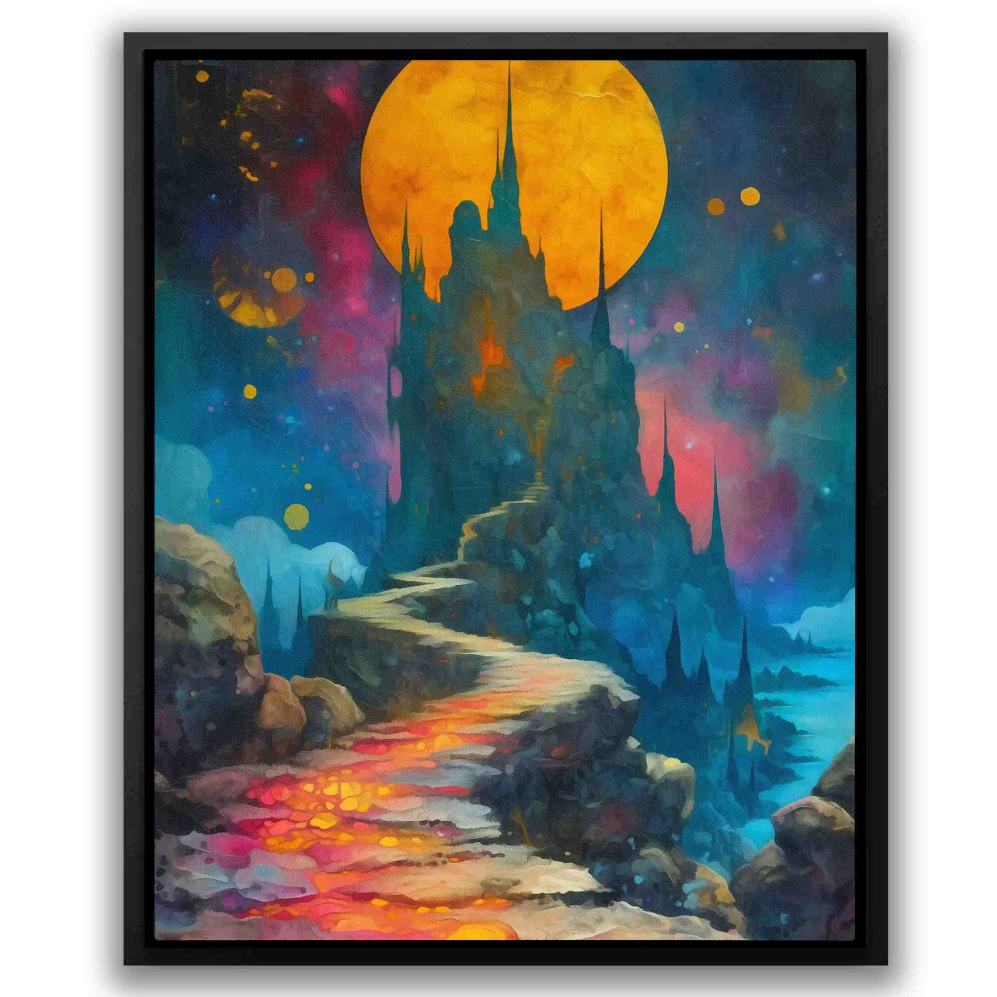 Forgotten Realm - Moon Canvas Print