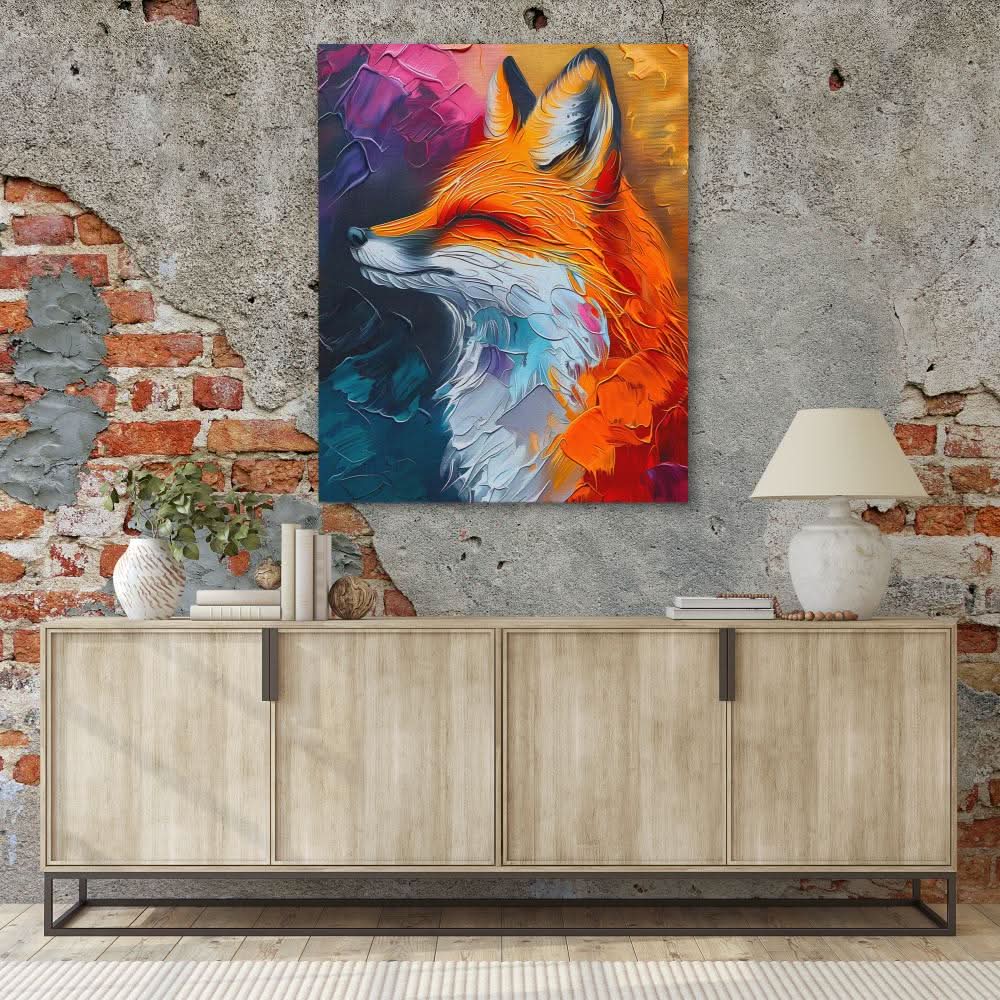 Foxy Tones - Large Canvas Print