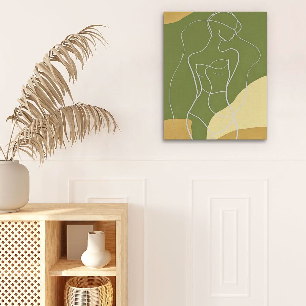 Fractured Art - Large Abstract Canvas Print