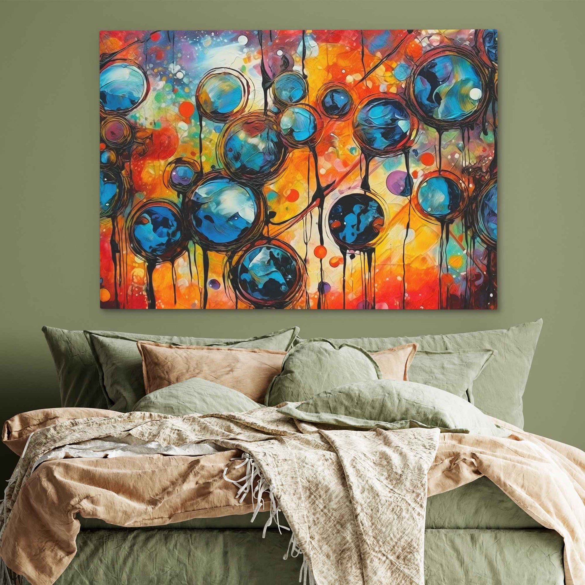 Fractured Spectrum - Abstract Wall Art Print
