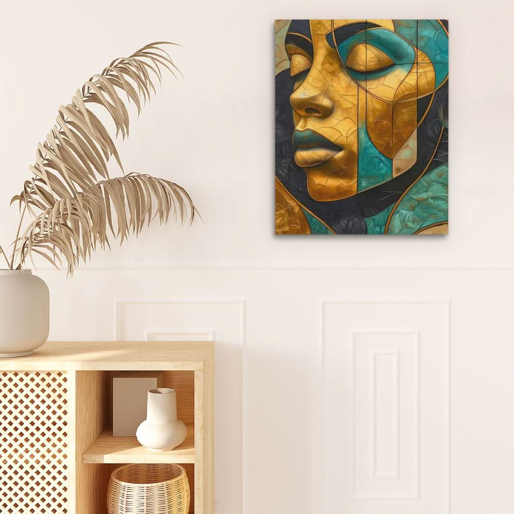 Fragmented Harmony - Face Art