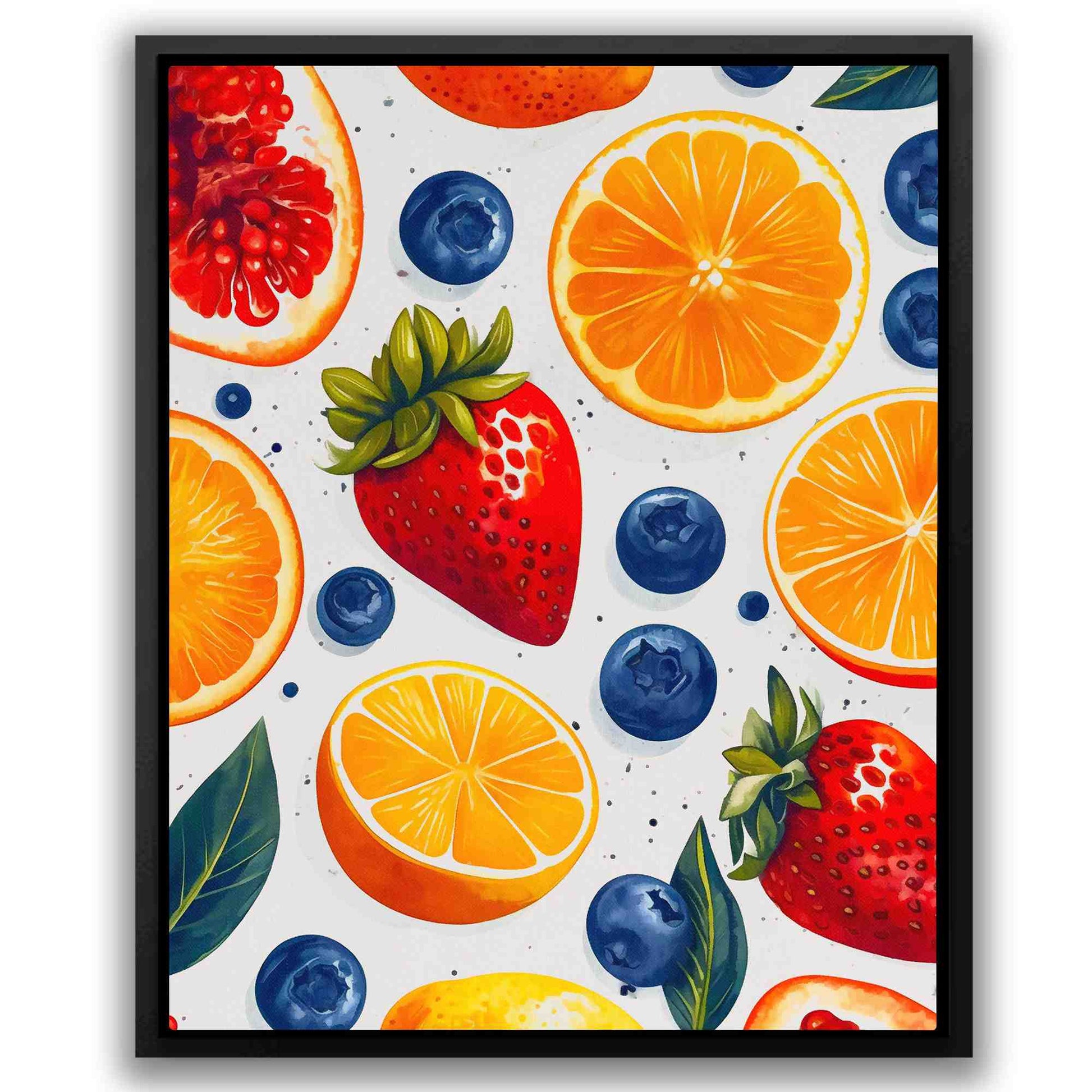 Fresh Fruits - Orange Food Canvas Print