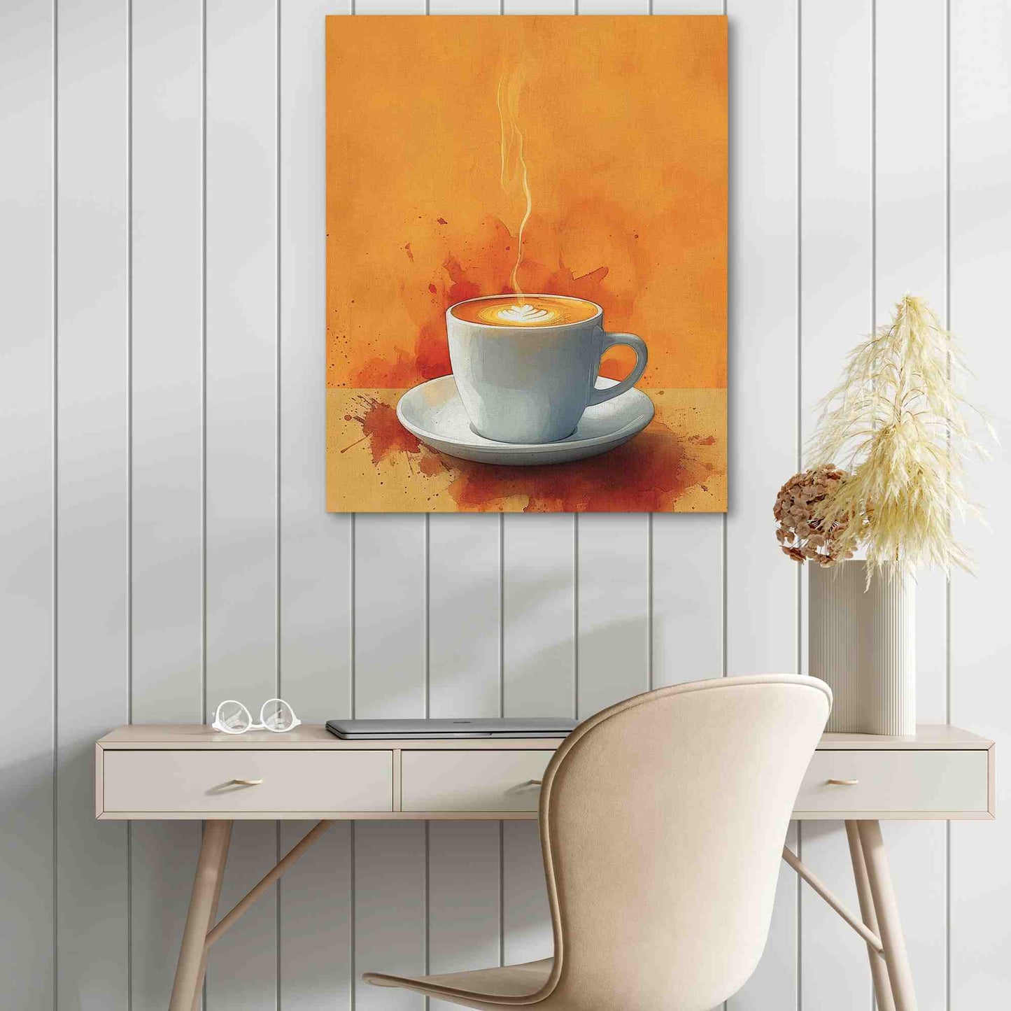Fresh Roast - Gold Wall Art for Kitchen