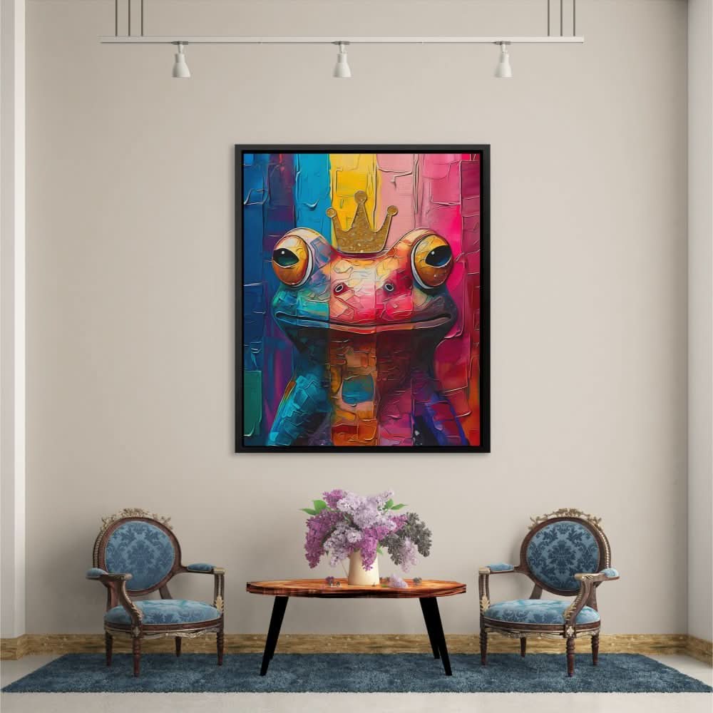 Frog King - Frog Art