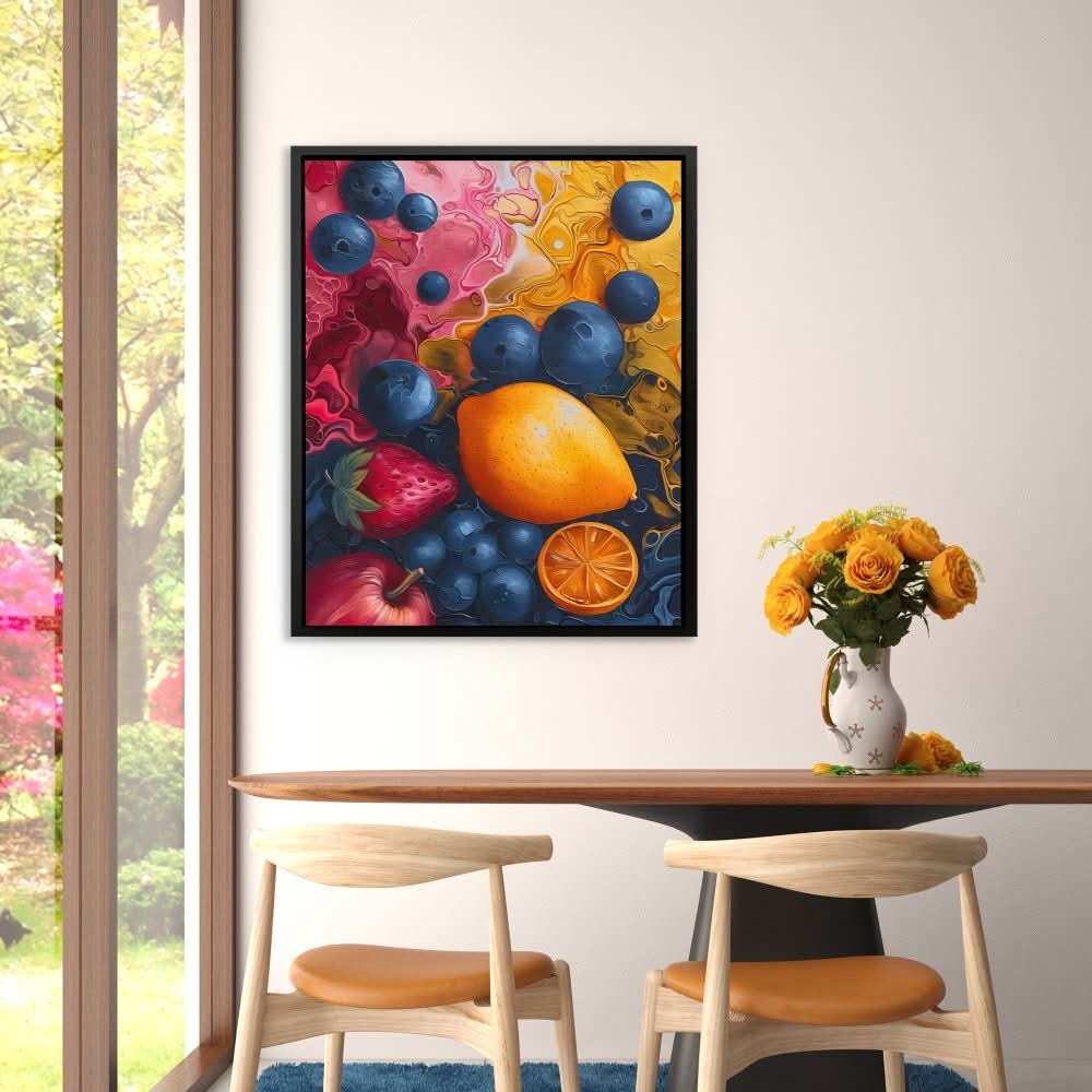 Fruit of the Gods - Colorful Fruit Canvas Print