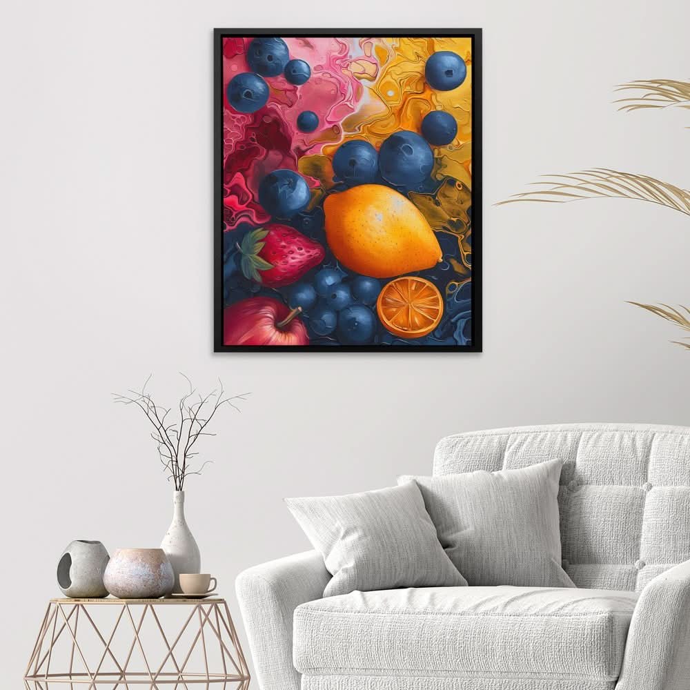 Fruit of the Gods - Large Abstract Canvas Print