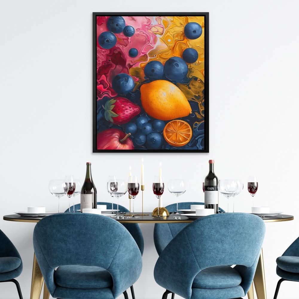 Fruit of the Gods - Colorful Wall Art for Kitchen