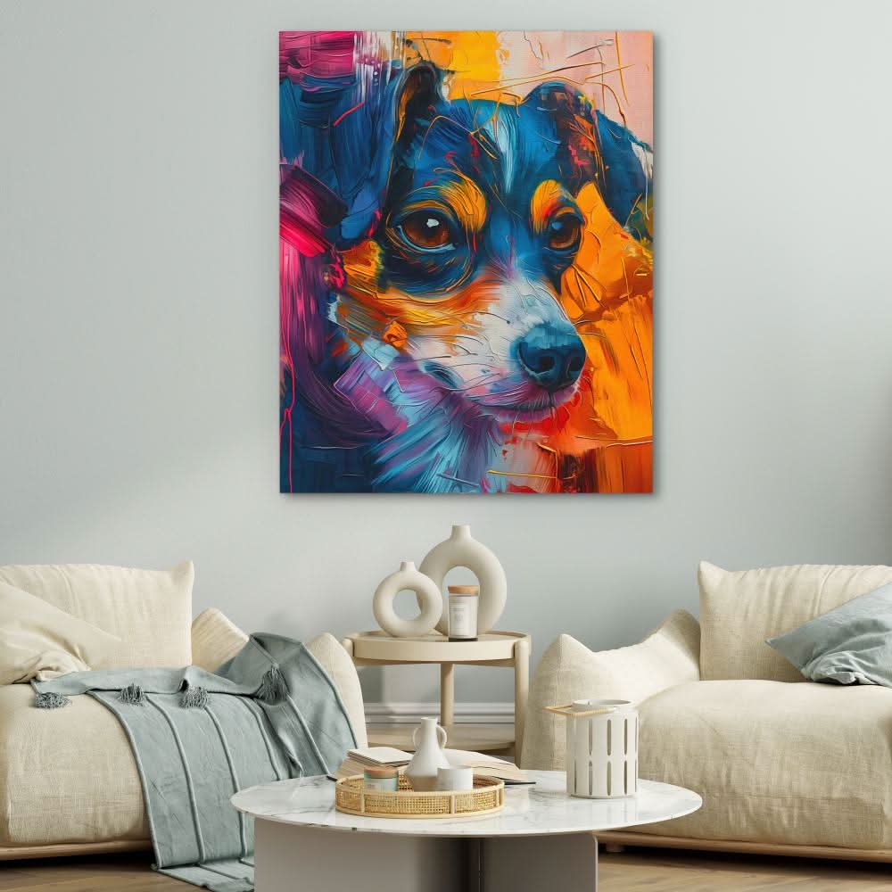 Furry Pup - Animals Art for Bedroom