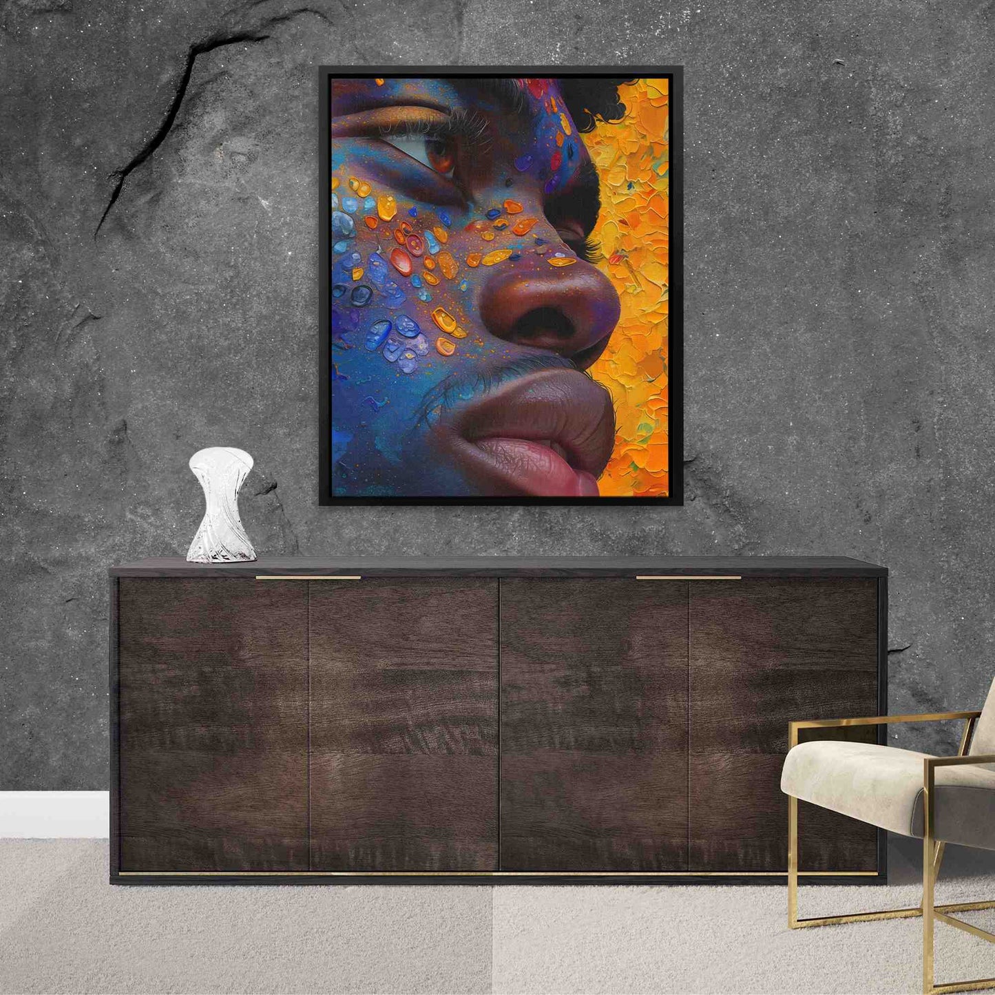 Generation Z - Blue Wall Art