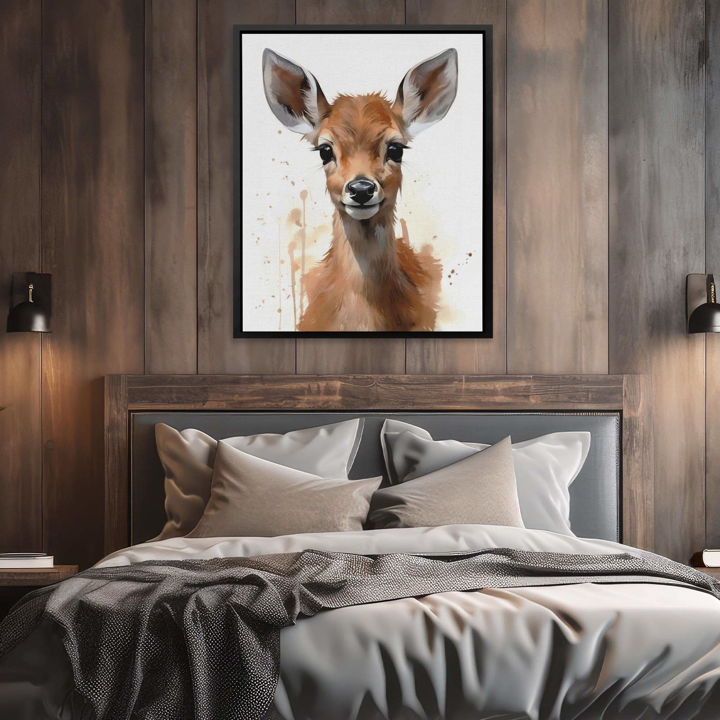 Gentle Fawn - Animals Art