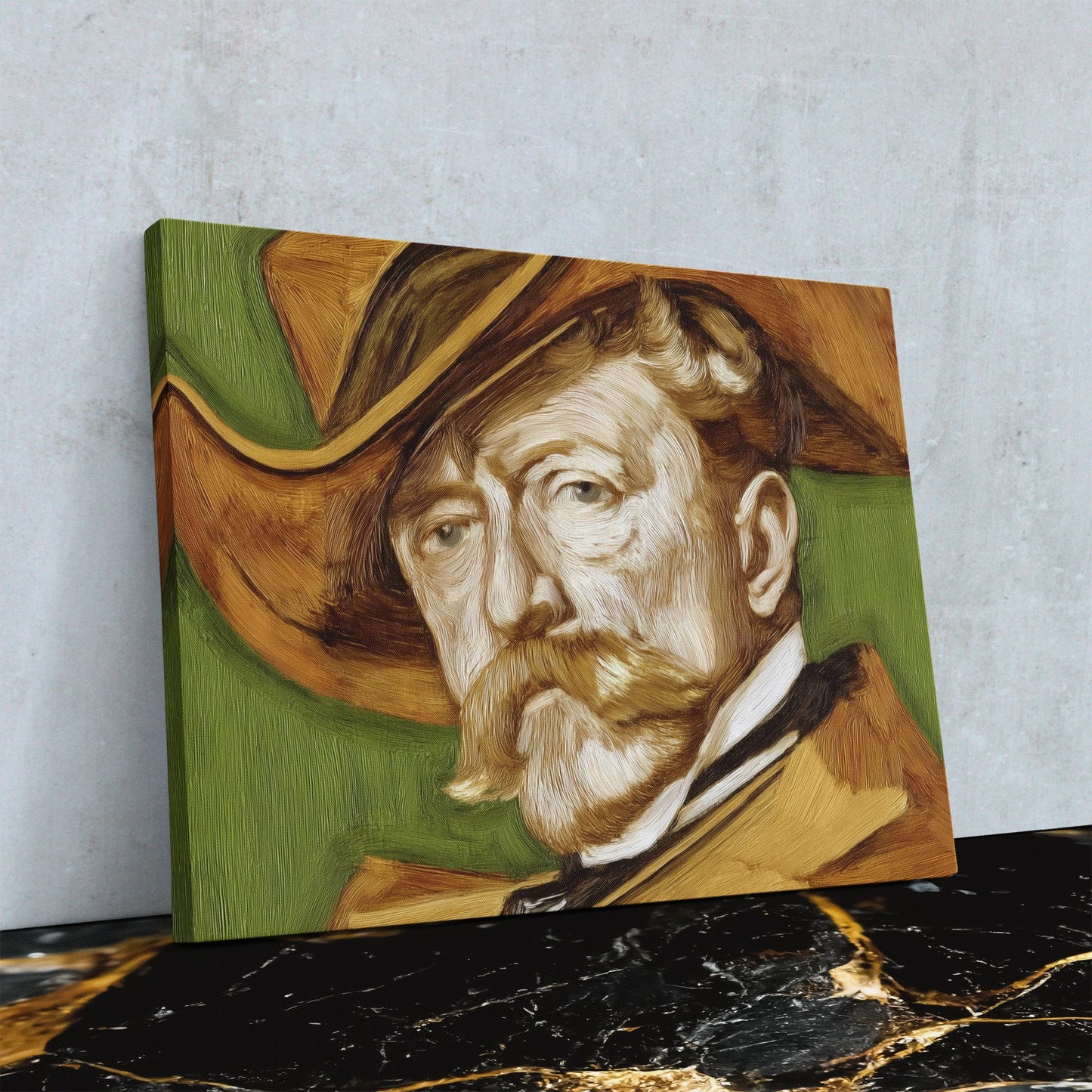 Gentleman of Flowing Time - Luxury Wall Art