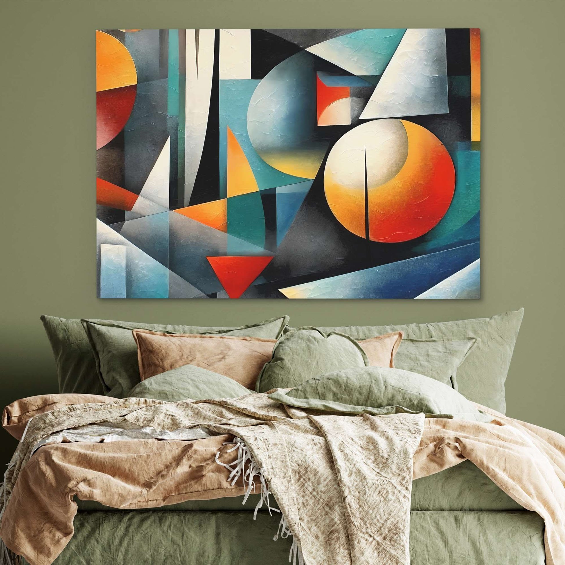 Geometric Shapes - Gray Art