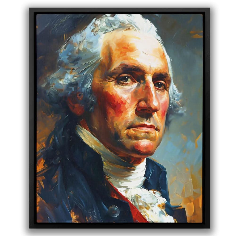 George Washington Portrait - Canvas Wall Art