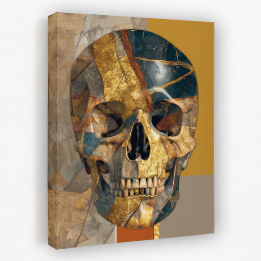 Gilded Mortality Fragments - Luxury Wall Art