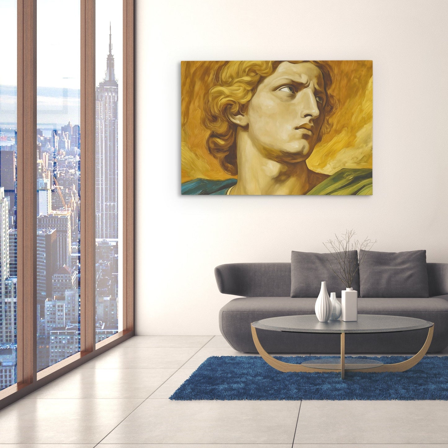 Gilded Renaissance Portrait - Luxury Wall Art