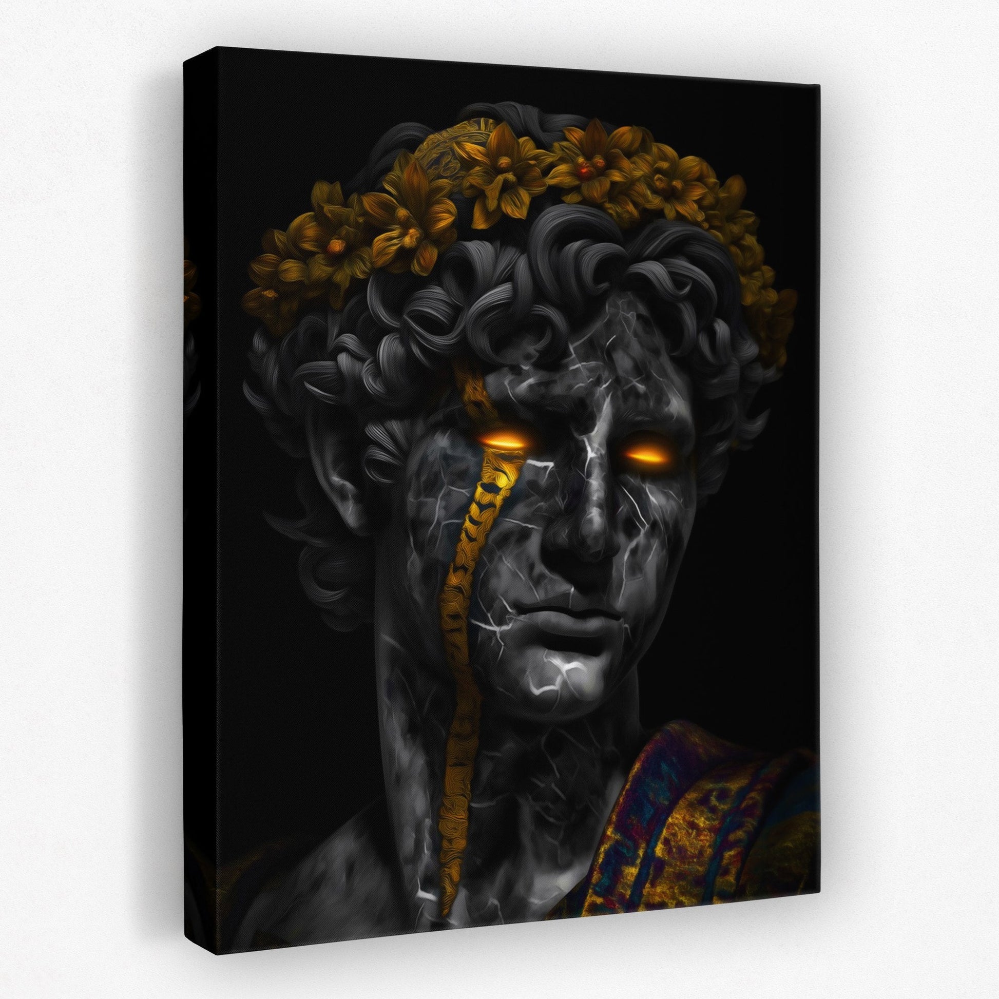Gilded Revenants Crown - Luxury Wall Art