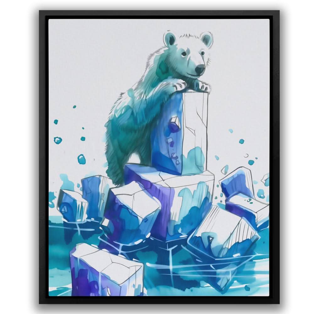 Global Panic - Large Canvas Print