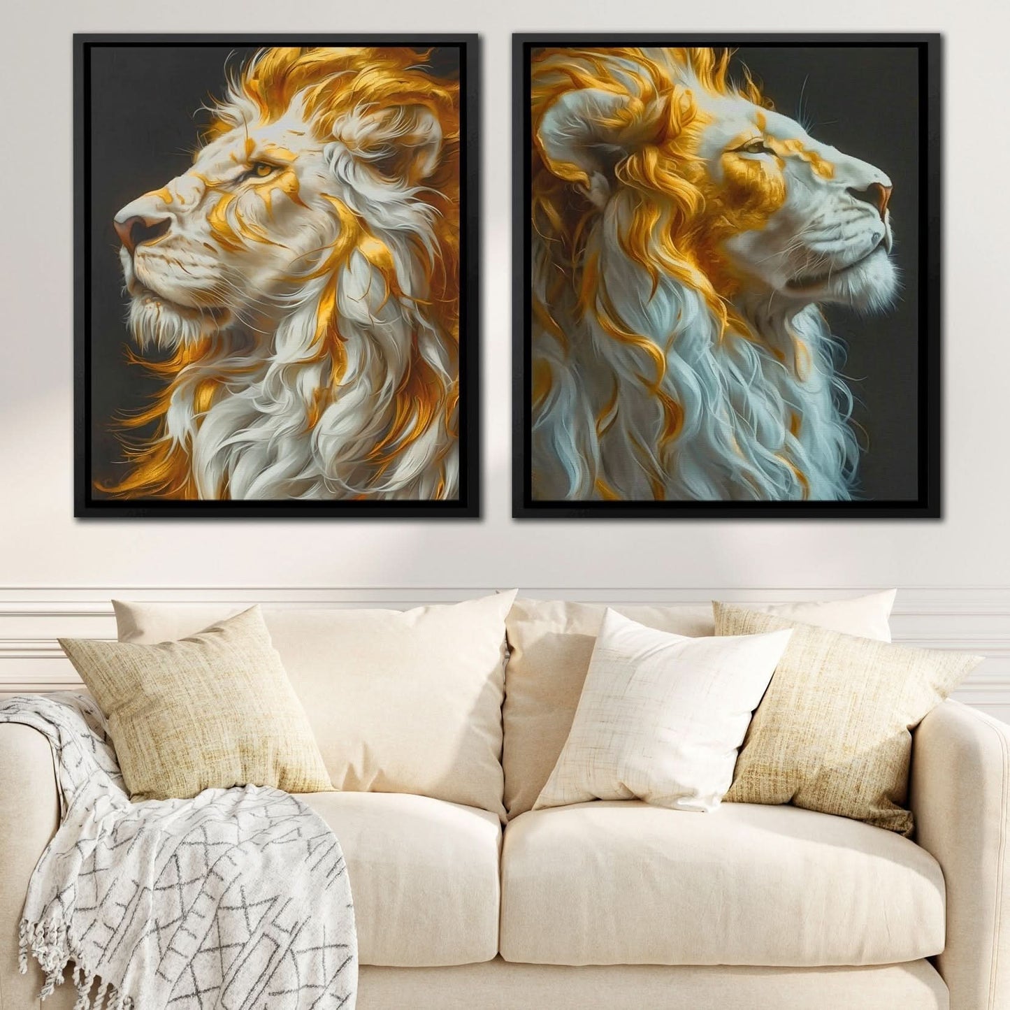 Glorious Pride - Large Contemporary Canvas Print