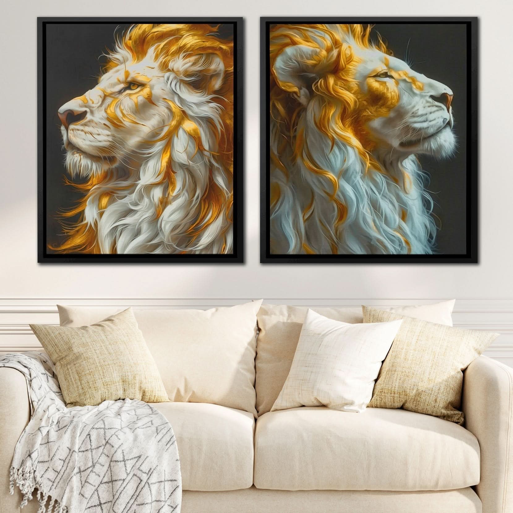 Glorious Pride - Large Contemporary Canvas Print