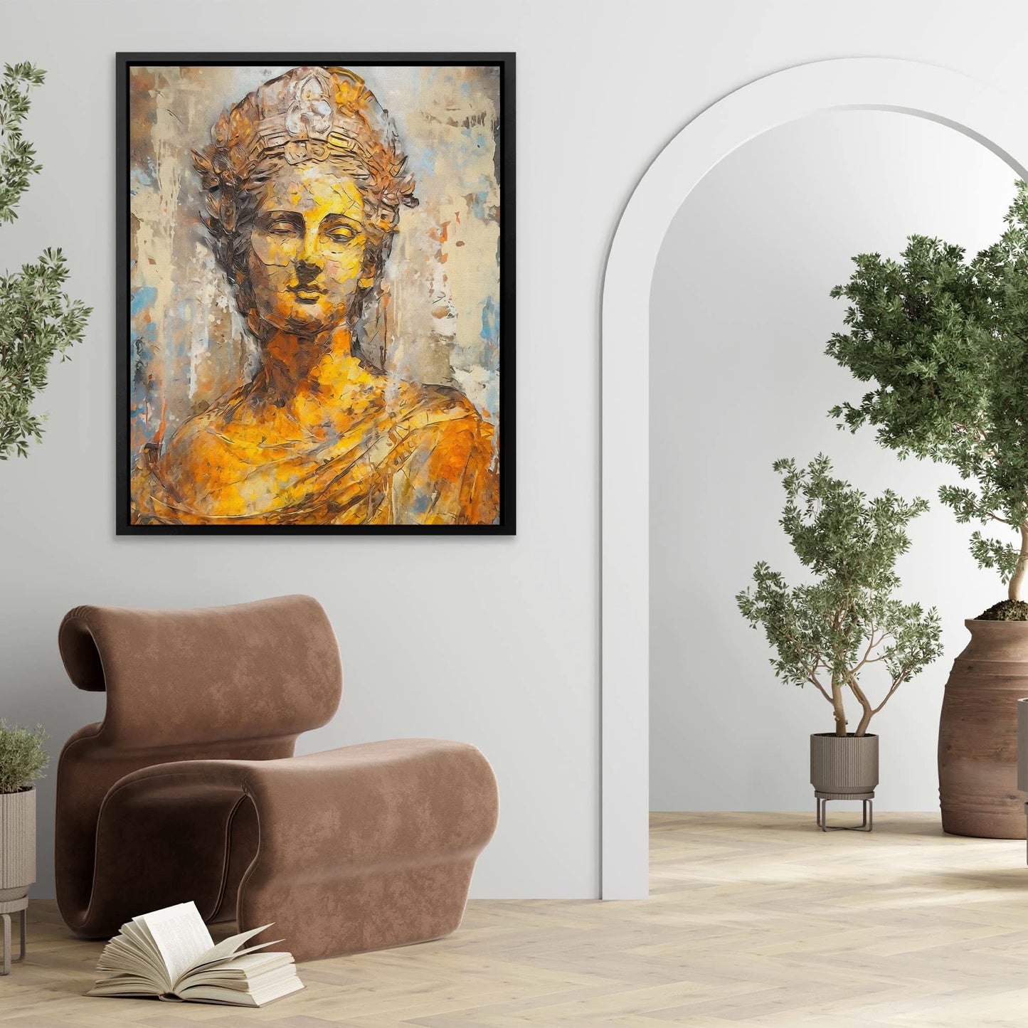 Goddess of Love - Oversized Goddess Canvas Wall Art