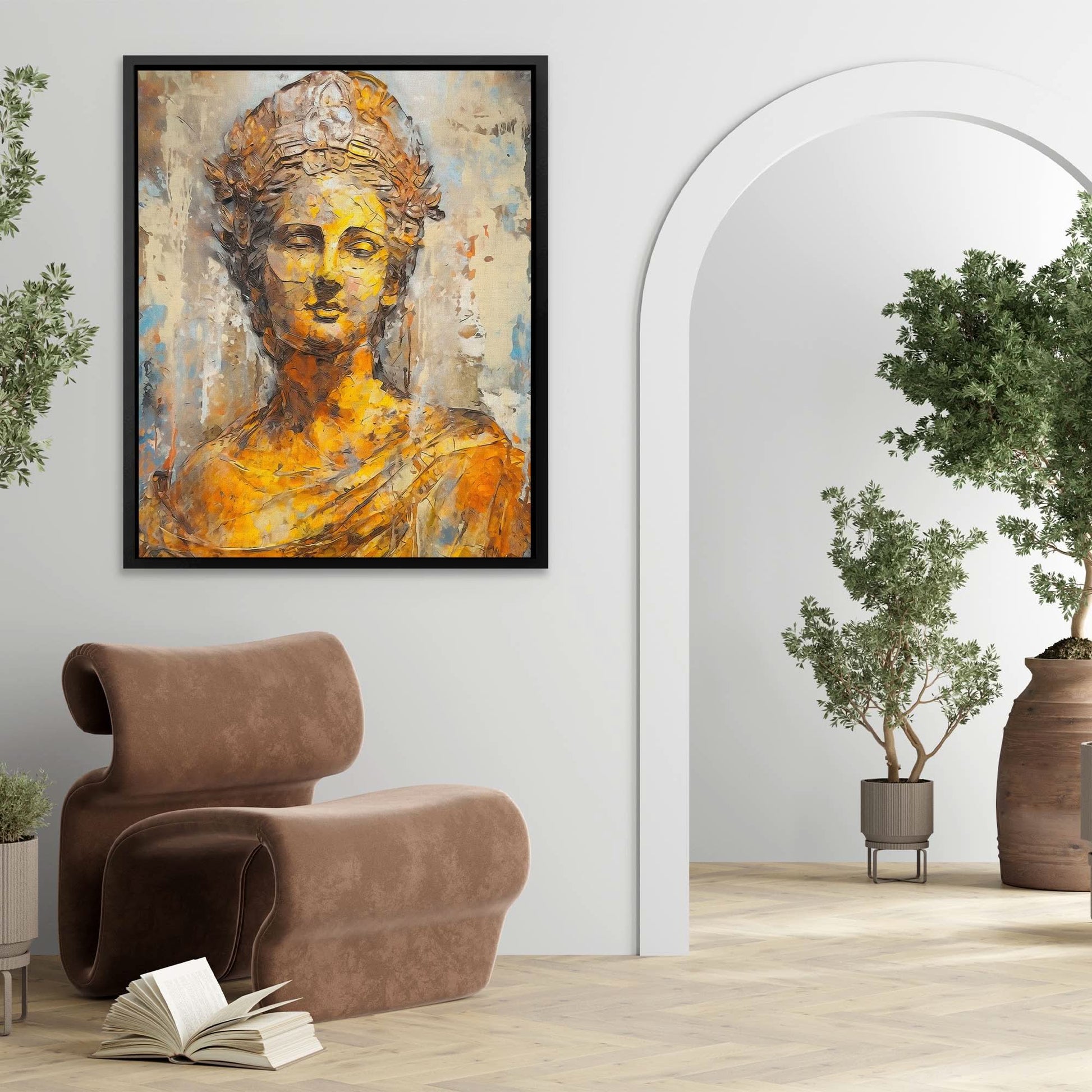 Goddess of Love - Oversized Goddess Canvas Wall Art