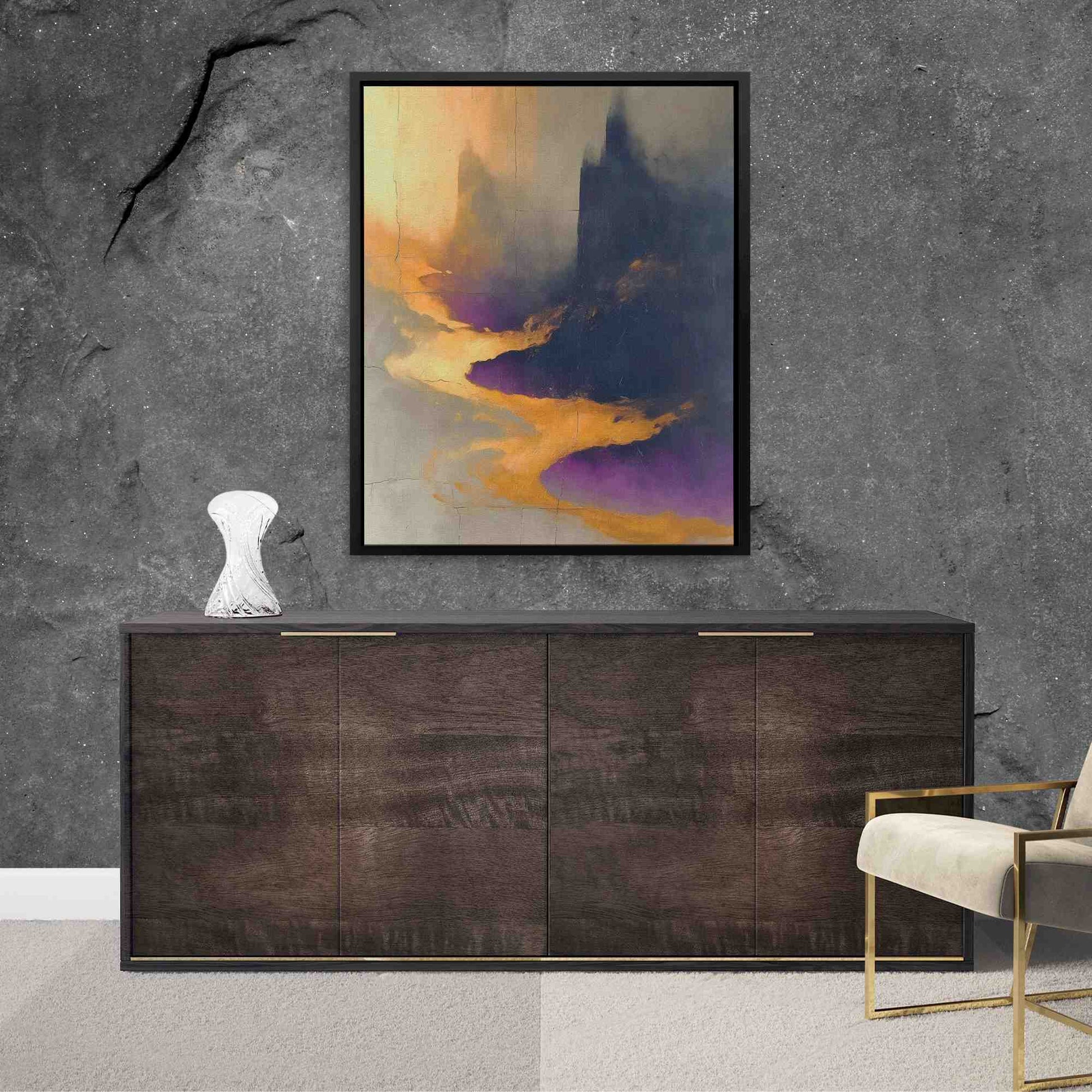 Gold Coastline - Beach Art