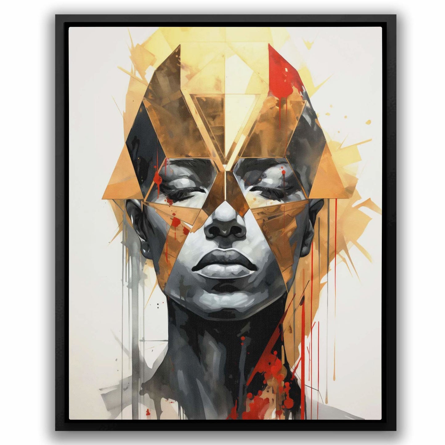 Gold Glint - Large Canvas Print